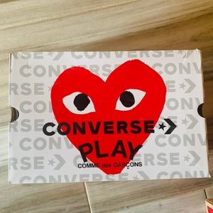 Black Coverse Comme des Garçons PLAY - Womens Size 8